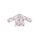 Longhorn Icon Fuchsia Youth Quilted Snap Jacket