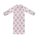 Longhorn Icon Fuchsia Quilted Maxi Coat *Web Exclusive*