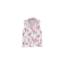 Longhorn Icon Fuchsia Quilted Ruby Vest