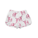 Longhorn Icon Fuchsia Scallop Shorts *Web Exclusive*
