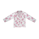 Longhorn Icon Fuchsia Quilted Snap Jacket