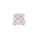 Longhorn Icon Fuchsia Quilted Tara Vest