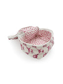 Longhorn Icon Fuchsia Quilted Travel Case