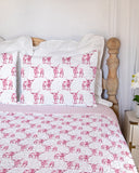 Longhorn Icon Fuchsia Quilt