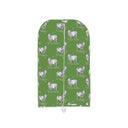 Longhorn Icon Green Quilted Garment Bag
