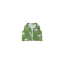Longhorn Icon Green Quilted Cate Vest