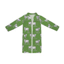 Longhorn Icon Green Quilted Duster