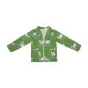 Longhorn Icon Green Quilted Jacket