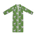 Longhorn Icon Green Quilted Maxi Coat *Web Exclusive*