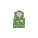 Longhorn Icon Green Quilted Ruby Vest