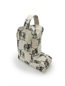 Longhorn Icon Linen/Black Quilted Boot Bag