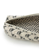 Longhorn Icon Linen/Black Quilted Hot Tools Bag