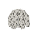 Longhorn Icon Linen / Black Quilted Bomber Jacket *Web Exclusive*