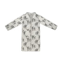 Longhorn Icon Linen / Black Quilted Duster