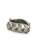Longhorn Icon Linen/Black Quilted Hot Tools Bag