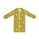 Longhorn Icon Mustard Quilted Duster