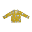 Longhorn Icon Mustard Quilted Jacket
