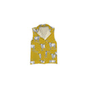 Longhorn Icon Mustard Quilted Ruby Vest
