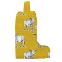 Longhorn Icon Mustard Quilted Boot Bag