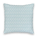 Longhorn Icon Peacock Quilted 20" Pillow