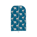 Longhorn Icon Peacock Quilted Garment Bag