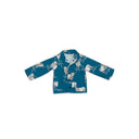 Longhorn Icon Peacock Youth Quilted Snap Jacket