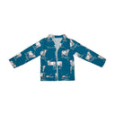 Longhorn Icon Peacock Quilted Jacket