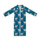 Longhorn Icon Peacock Quilted Maxi Coat *Web Exclusive*