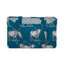 Longhorn Icon Peacock Quilted Tote