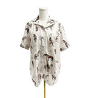 Lucky Horse Linen Shorty Pajama Set