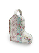 Lynette Patchwork Stripe Quilted Boot Bag