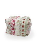 Lynette Patchwork Stripe Quilted Makeup Bag