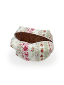 Lynette Patchwork Stripe Quilted Makeup Bag