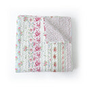 Lynette Patchwork Stripe Quilt