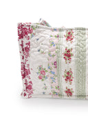 Lynette Patchwork Stripe Quilted Tote