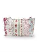 Lynette Patchwork Stripe Quilted Tote