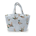 Mallory Ducks Blue Quilted Handbag