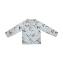 Mallory Ducks Blue Quilted Jacket