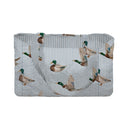 Mallory Ducks Blue Quilted Tote