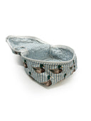 Mallory Ducks Icon Blue Quilted Travel Case