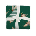 Mallory Ducks Green Baby Blanket
