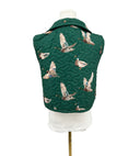 Mallory Ducks Green Quilted Cate Vest