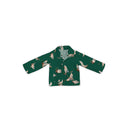 Mallory Ducks Green Youth Quilted Snap Jacket