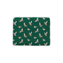 Mallory Ducks Green Quilted Pet Bed