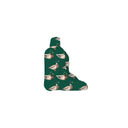 Mallory Ducks Green Quilted Boot Bag