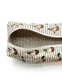Mallory Ducks Icon Linen Quilted Hot Tools Bag