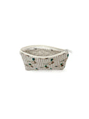 Mallory Ducks Icon Linen Quilted Makeup Bag