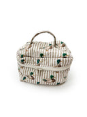 Mallory Ducks Icon Linen Quilted Travel Case