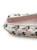 Mallory Ducks Icon Pink Quilted Hot Tools Bag