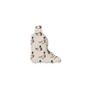 Mallory Ducks Linen Quilted Boot Bag